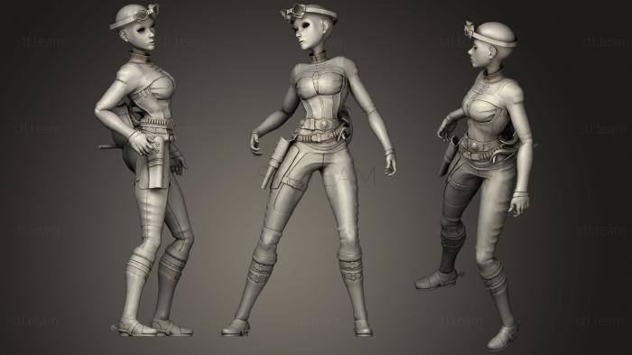 3D model Bounty hunter (STL)